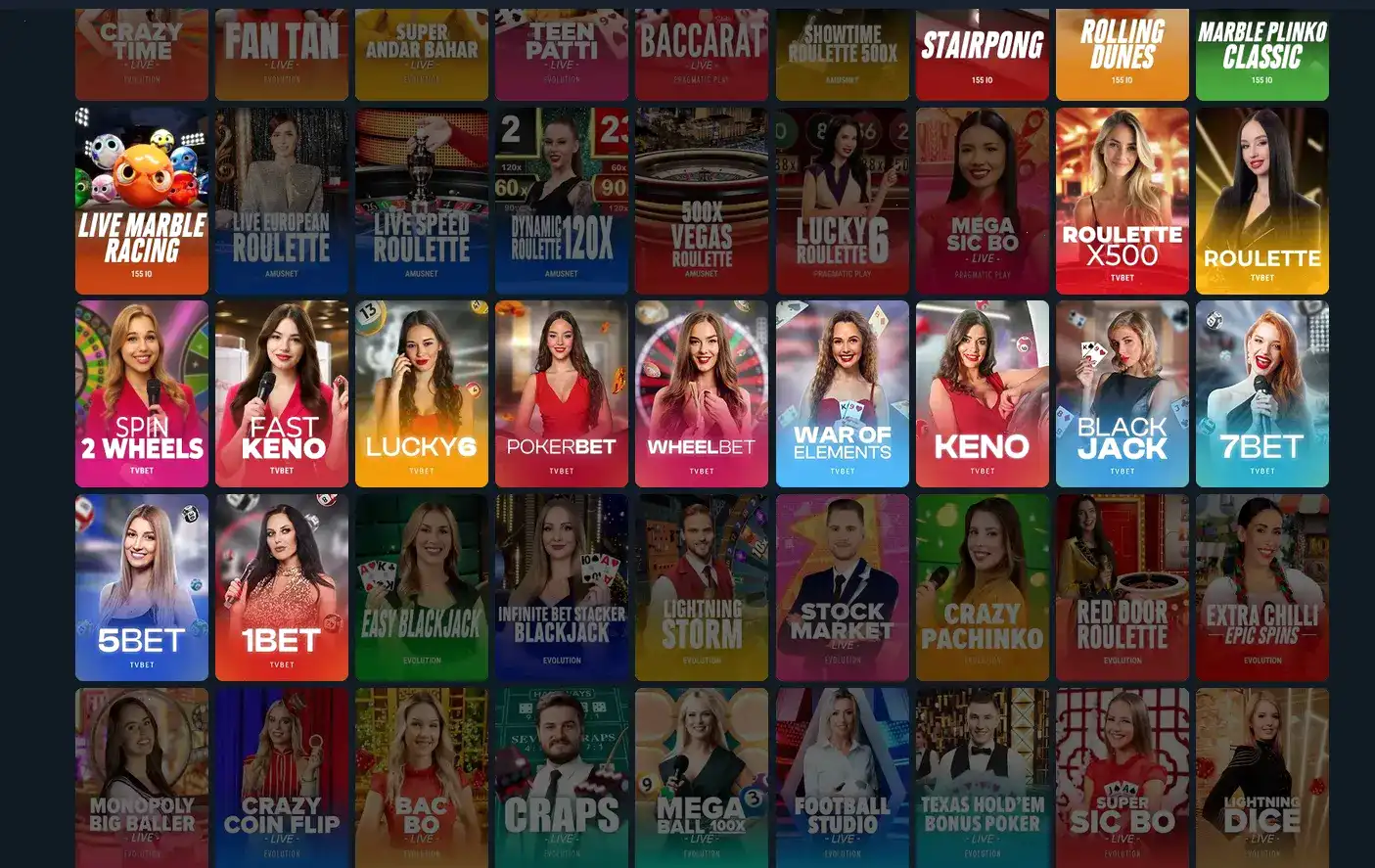 Интерфейс игровых автоматов Вулкан казино на экране